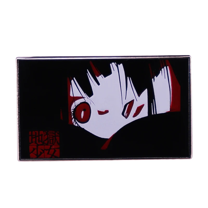 Японское аниме Jigoku Shoujo эмалевые булавки Hell Girl брошь металлический значок