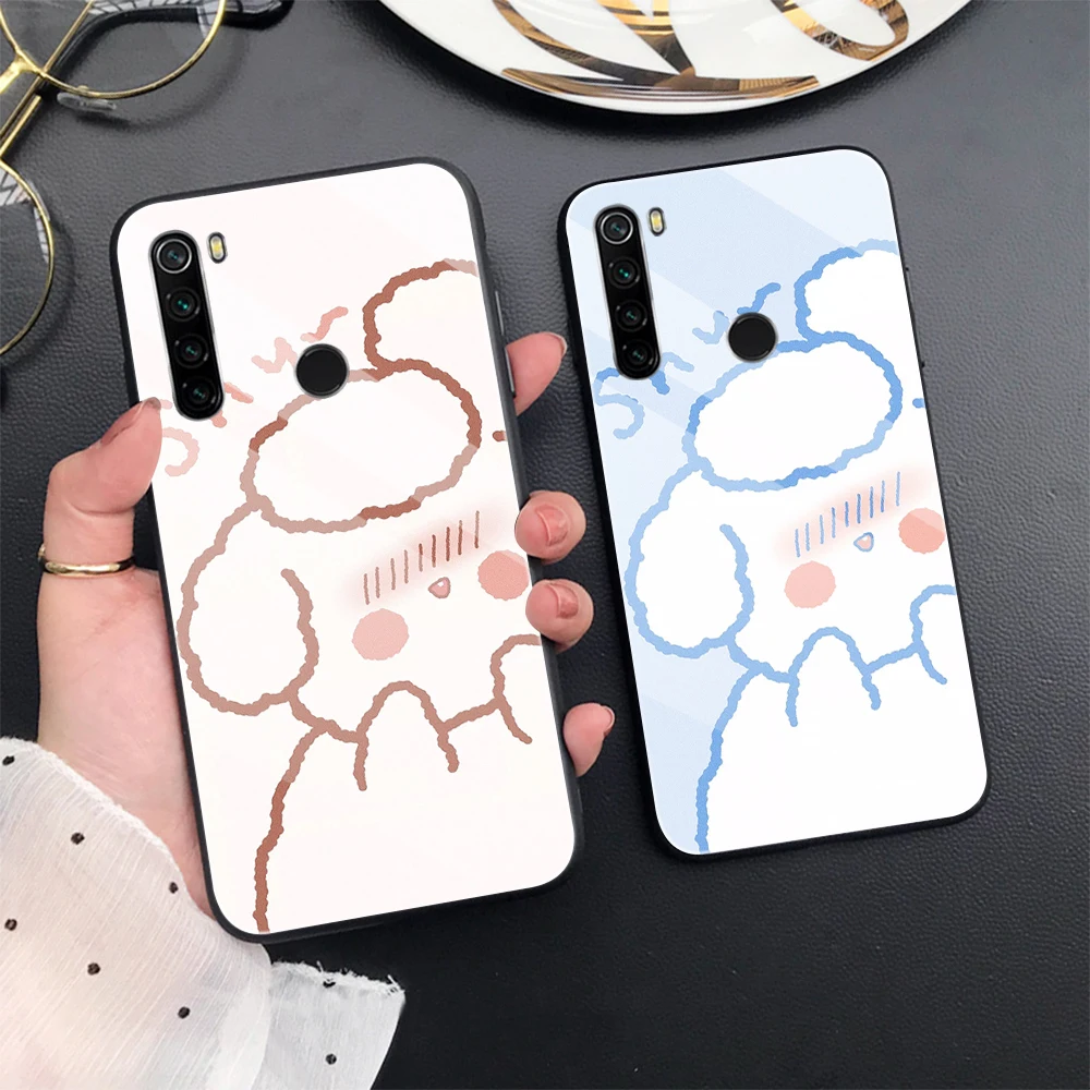 

Cute Dog Rabbit Phone Case for Xiaomi Mi 10Lite 10Ultra Note 10Pro A3 9Lite 9 8Lite 11T 12Pro 11 10 Poco F1 M3 X3 NFC Pro Cover