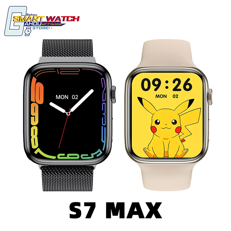 

S7 MAX Smart Watch 2022 Men NFC Wireless Charging 1.82'' Dial Call Hear Rate Fitness Tracker For Men Women Sport watches Pk DT7