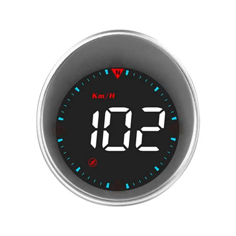 

Car Head Up Display Dirtbike Speedometer Mph Wireless Speedometer Display Speed GPS Speed Measurement Silver Plating Process