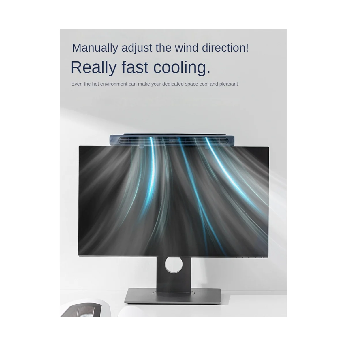 USB-вентилятор с зажимом для монитора 4000 мАч