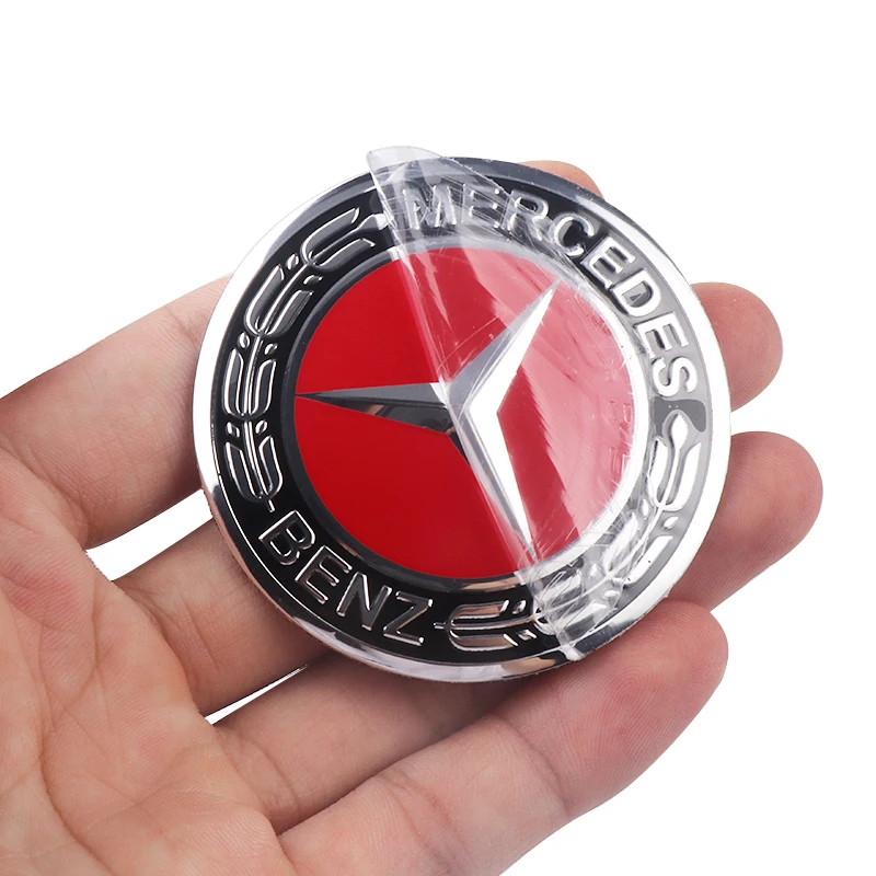 4 шт. 56/60/65 мм эмблема автомобиля колпаки ступицы колеса наклейки на для Mercedes Benz AMG A