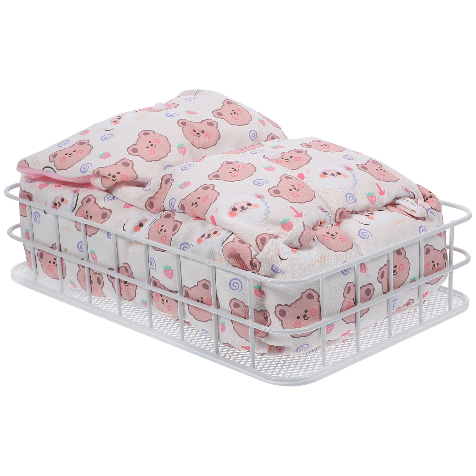 

1 Set of Hamster Hanging Sleep Bed Chinchilla Warm Hammock Pet Cage Hanging Winter Bed With Basket