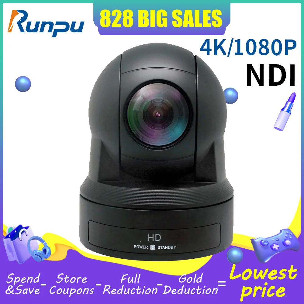 4K/1080PNDI SDI PTZ камера 12X 20x зум HDMI LAN USB камера для церковной студии мероприятия прямой трансляции видео конференции камера