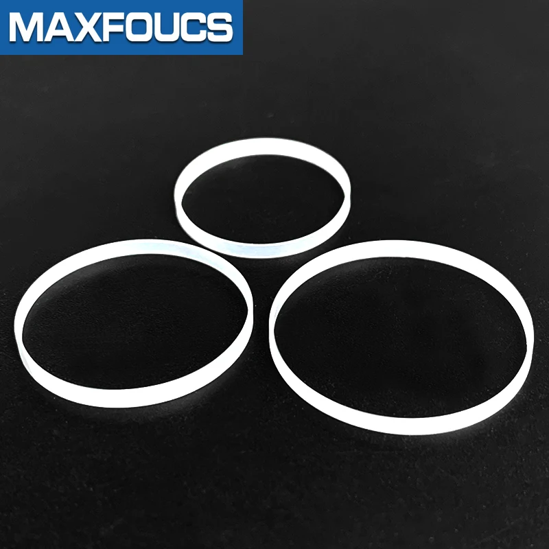 [total 49pcs] White  Gasket For Front Glass 16-40mm Dia High 1.7 Thick 0.4mm Watch Gasket Parts  Free Shipping