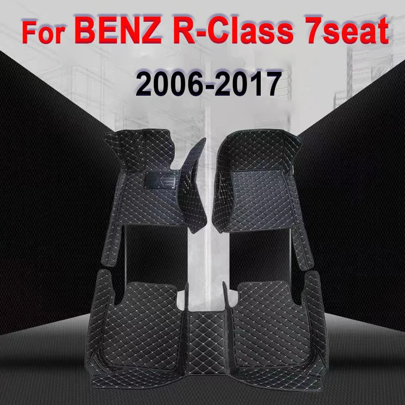 

Car floor mats for MERCEDES BENZ R-Class 7seat 2006-2017 Custom auto foot Pad automobile carpet cover interior accessori