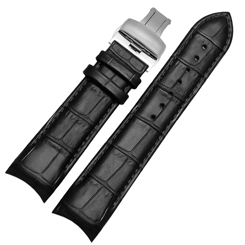 Ремешок из натуральной кожи для часов Tissot ремешок с изогнутым концом 1853 Кутюрье