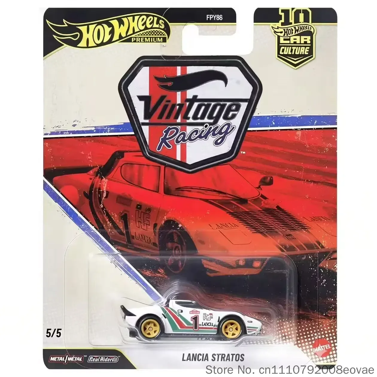 Фото Коллекционные модели Hot Wheels Premium Culture: винтажные гоночные автомобили Jaguar XJS, Porsche, Corvette, Ferrari 250, Lancia, Nissan. Литые металлические машинки в масштабе 1:64. Подарки. №5