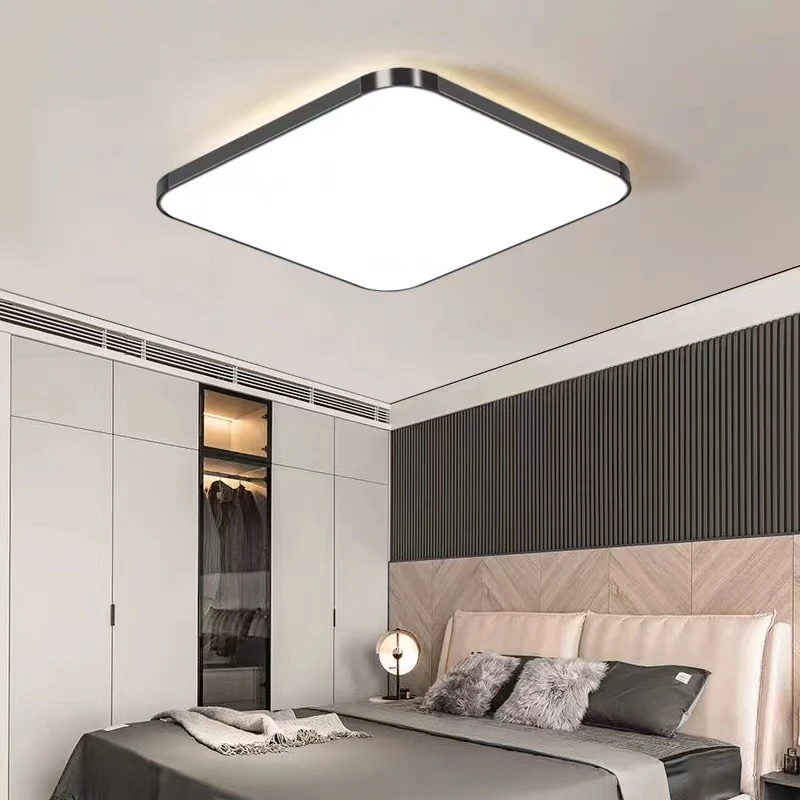 Светодиодная потолочная лампа квадратные светильники и фонари Простой