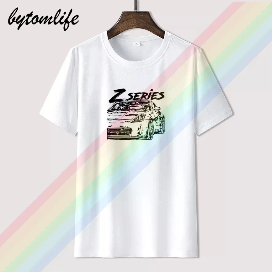

2023 Nissan 350Z Series Retro повседневные мужские футболки s Лето Черный 100 хлопок с короткими рукавами