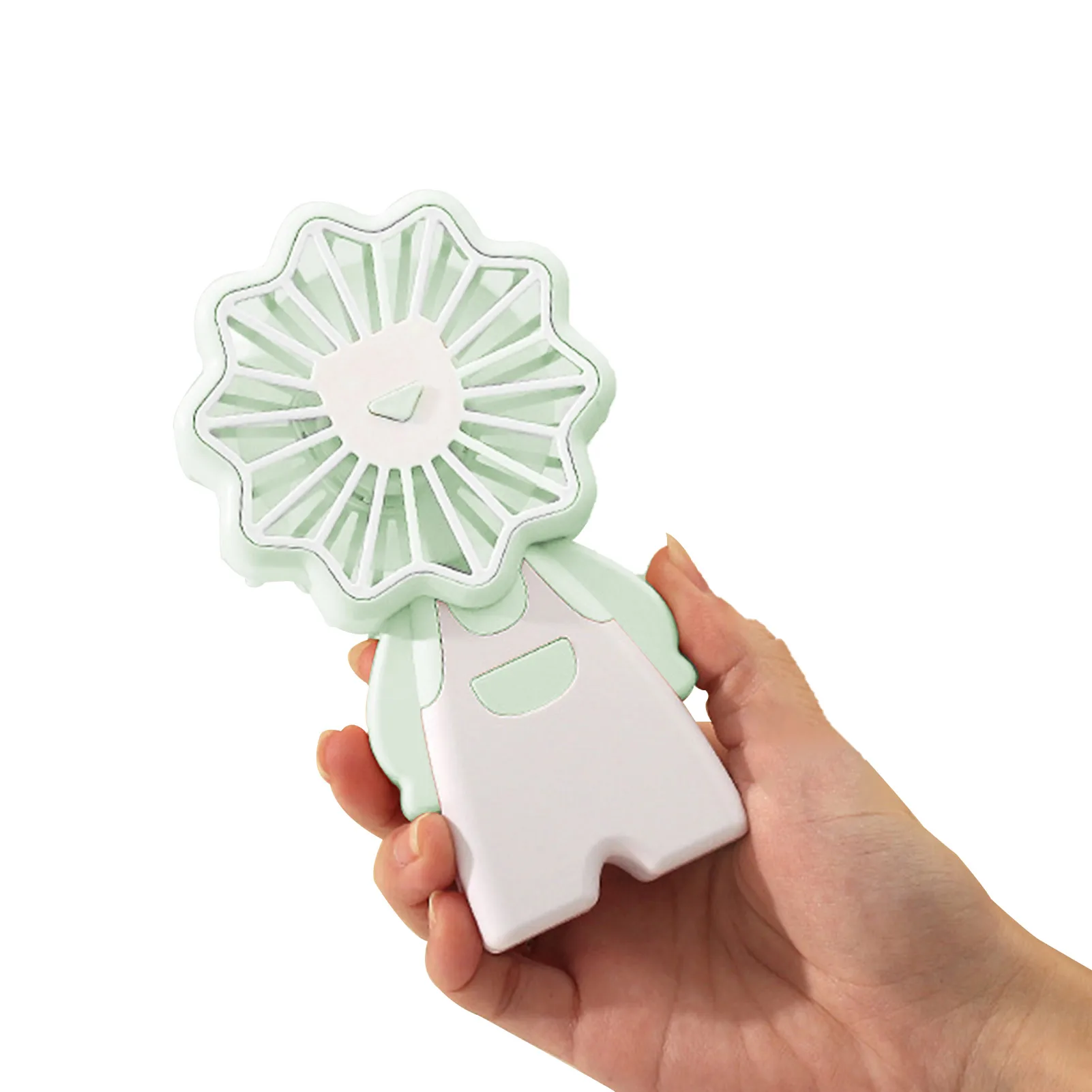 

Cute Lion Shape Handheld Mini Fan Portable Pocket Fan With 3 Speed Adjustable USB Rechargeable Stylish Powerful Eyelash Fan For