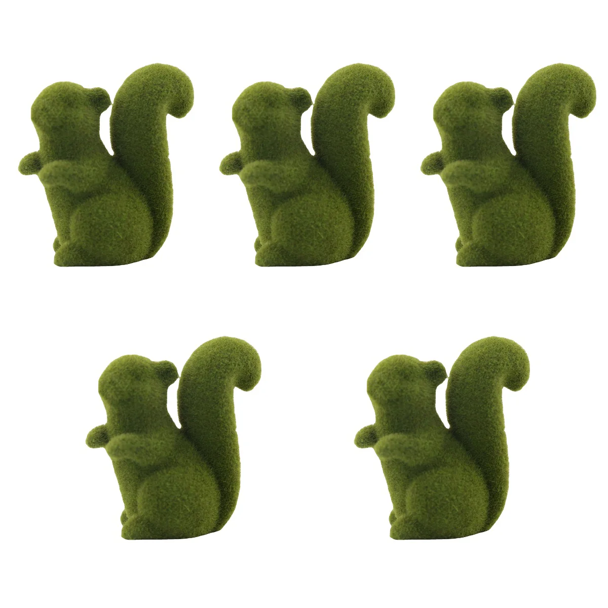 

5x Decorative Squirrel Resin Resin Squirrel Statue Resin Squirrel Decorative Squirrel Statue Squirrel Model