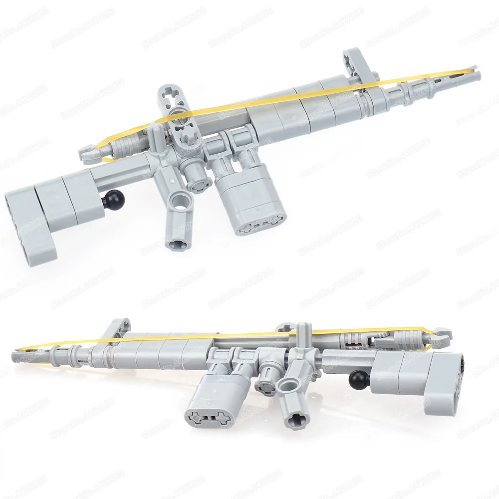 Мини-оружие искусственное оружие Резиновая лента выбросы 5 капсул сборная пуля