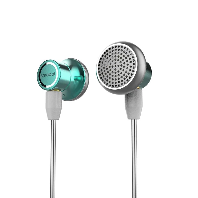 

Smabat M Pro 3.5mm Plug MMCX Flat-Head Earbud 15.4mm LCP Liquid Crystal Film Driver HIFI Wired Metal Earphone Music Sport IEM