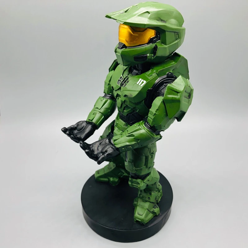 

Handle Bracket Green Soldier Mobile Phone Stand Mobile Phone Stand PS5 Halo Action Figure Model Toys Gifts