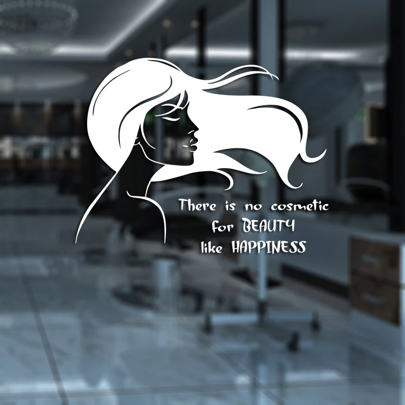 Парикмахерская наклейка на стену для парикмахерской ножницы виниловые наклейки