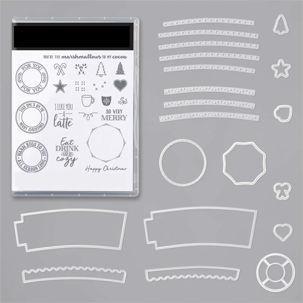 

MERRY Metal Cutting Dies And Stamps For Diy Dies Scrapbooking Embossed Paper Cards Handmade Craft Cut Dies Christmas Decorations