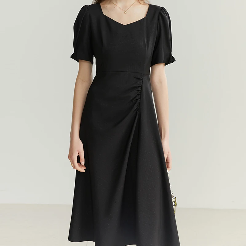 Женское платье EVNISI розового цвета из полиэстера