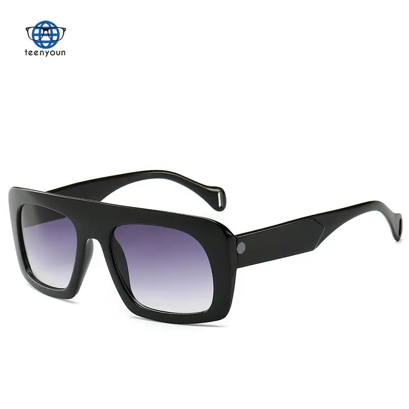

Teenyoun New Frame Sunglasses European Trade Shades Fashion Big Frame Non-standard Sun Glasses Wish Glasses Gafas De Sol
