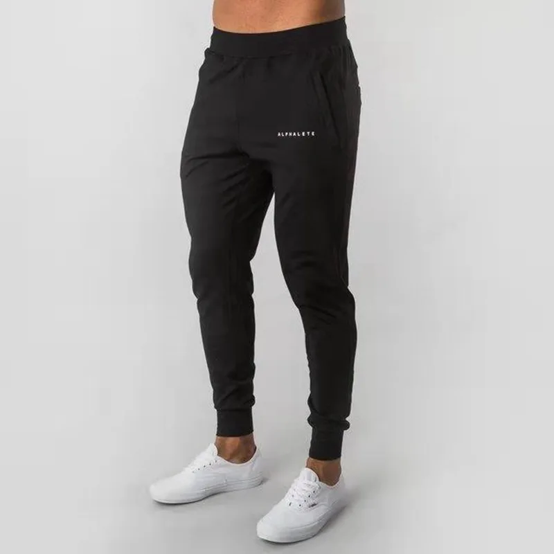 

Men's summer new sports fitness quick-drying breathable pants jogger Outdoor running and leisure are on the trend of leggings