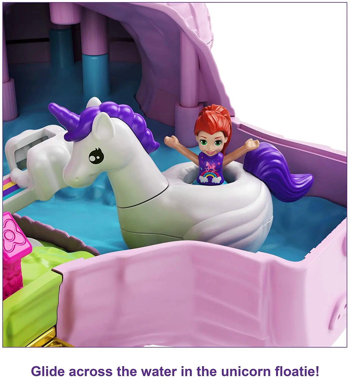 Оригинальный Карманный кукольный домик Polly аксессуары для мебели единорог