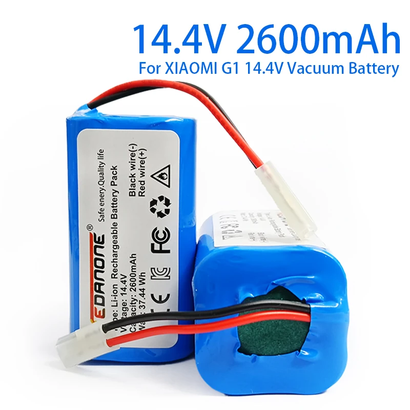 

High Capacity 4S1P 14.4V 2600mAh/3200mAh/3500mAh/4000mAh Rechargeable Lithium Battery,For Robot Vacuum Cleaner Battery