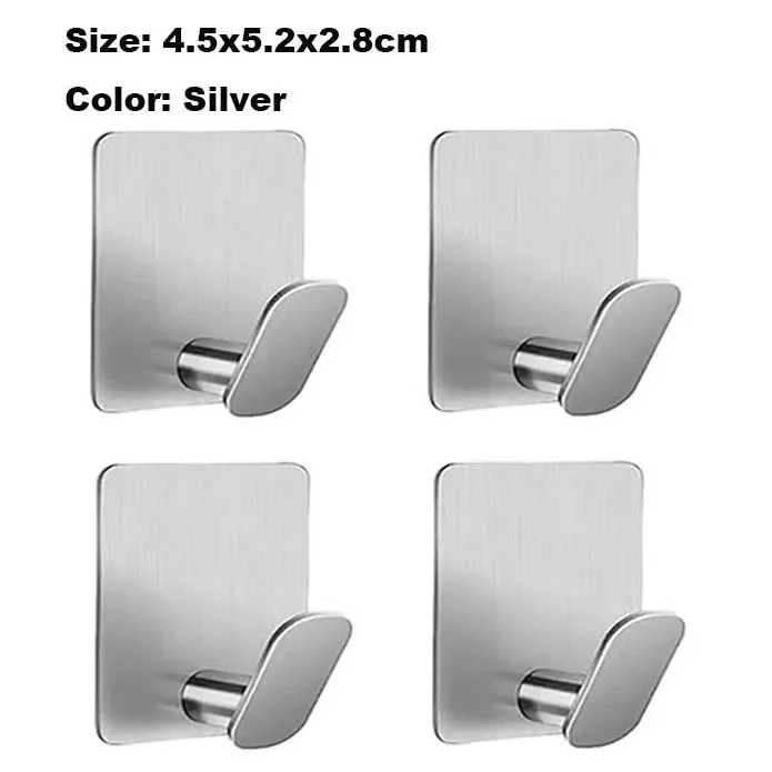 

Настенные крючки из нержавеющей стали 4/2/1 шт.