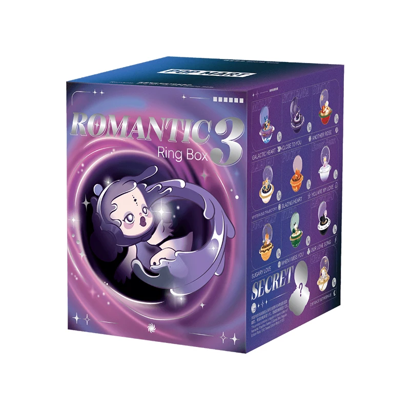 Новинка 2024 Popmart Романтическая коллекция 3 предмета ручная работа модная милая