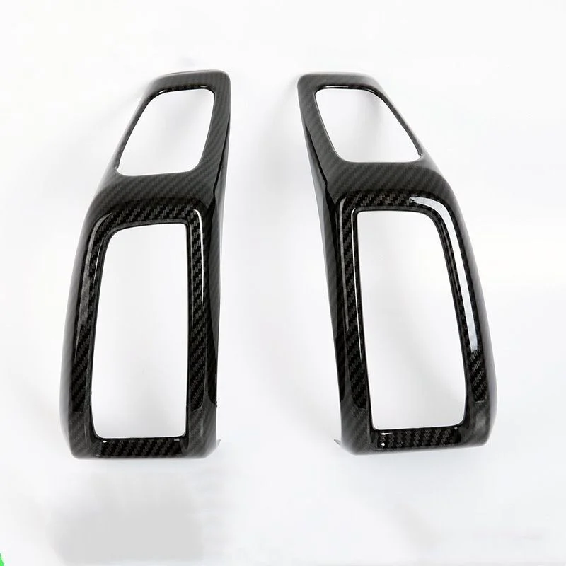 

2 шт., молдинги из углеродного АБС-пластика для переднего кондиционера Hyundai Ix35 2019