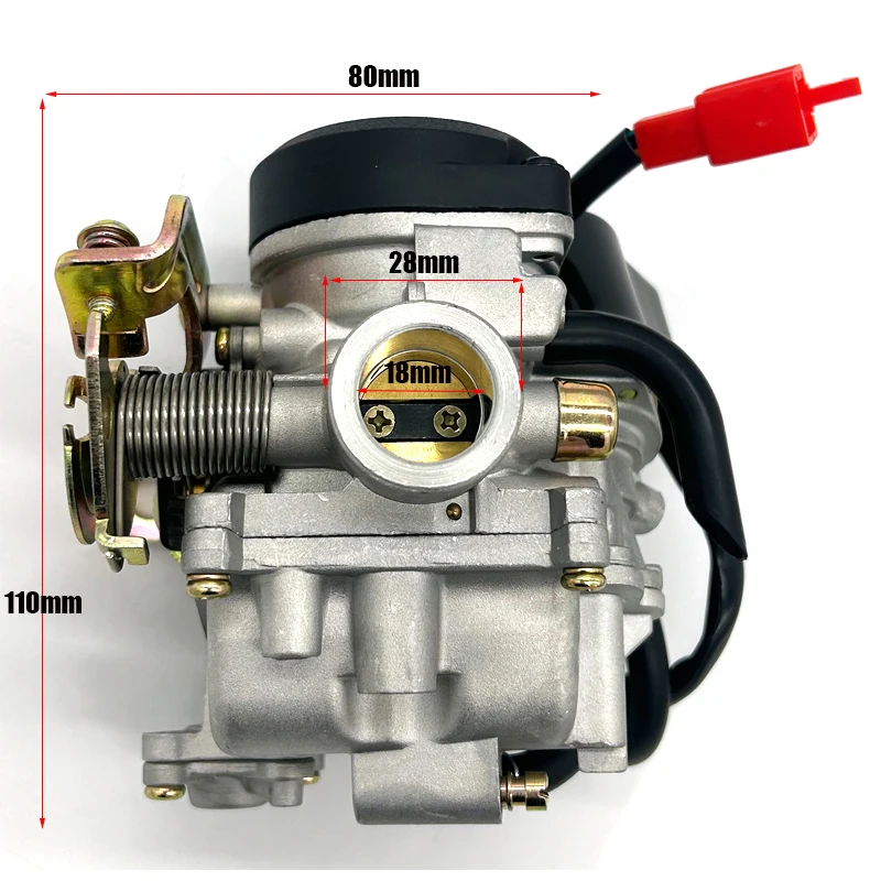 HLMORTO карбюратор для мотоцикла 18 мм PD18J 24 PD24J скутеров 60cc 125cc 150cc 137qma 139qmb 152QMI 157QMJ