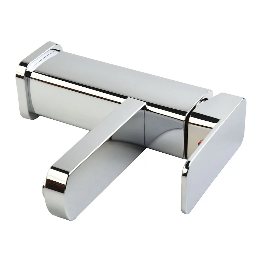 

Sitting And Standing Mono Basin Tap Faucet Ceramic Valve Core Copper With Chrome Plating Electroplating Mixer Square