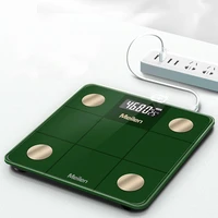 electronic digital scale bathroom glass floor precision body fat scale small health charging body scale household supplies