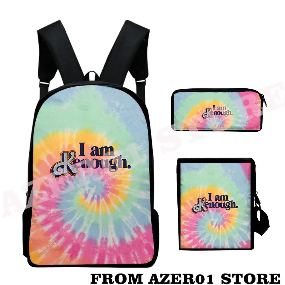 

Новинка, рюкзак I Am kдостаточный Merch, рюкзак для косплея, рюкзак на молнии, дорожная сумка, модный Комплект из трех предметов