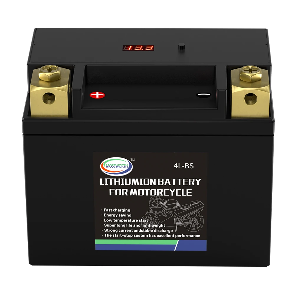 

Батарея для мотоцикла, литиевая батарея LiFePO4, 12 В, 4L-BS, 2 Ач, CCA160, встроенные аккумуляторные батареи BMS для ATV UTV Halley KTM Honda