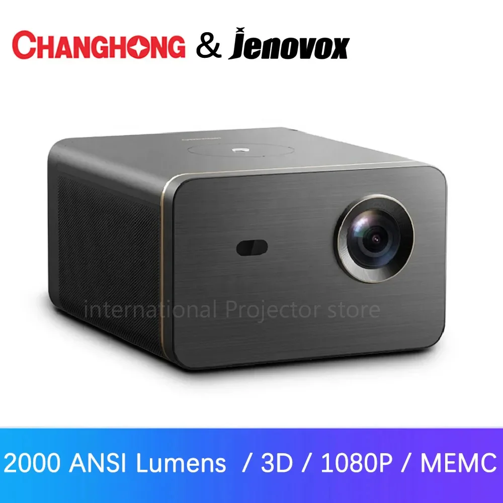 DLP-проектор Jenovox M4000 Pro Changhong для дома, 2000 ANSI-люмен ...