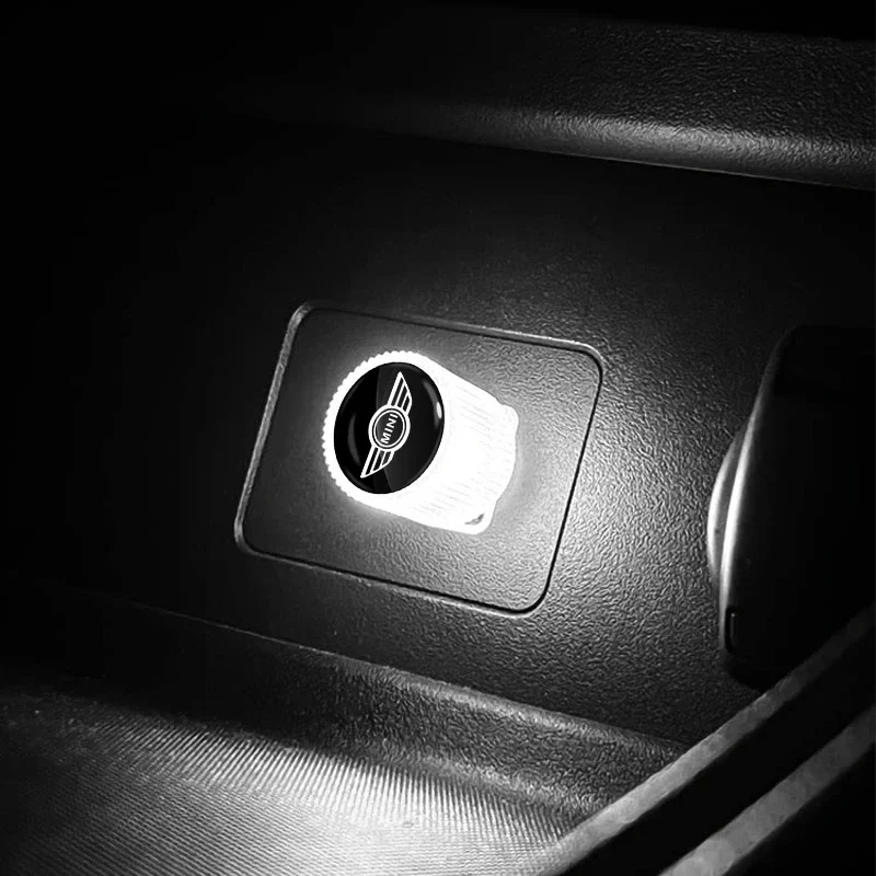

USB светодиодный автомобильный светильник, автомобильный интерьерный атмосферный светильник, аксессуары для MINI Cooper, холодильник One S F56 R57 R58 R60 JCW Countryman Clubman