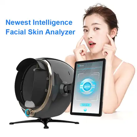 Face skin analyzer facial moisture tester - купить недорого | AliExpress