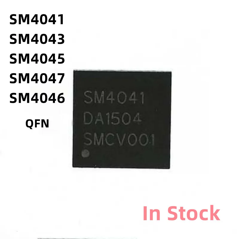 10 шт./партия, SM4041, SM4043, SM4045, SM4047, SM4046, QFN ЖК-чип