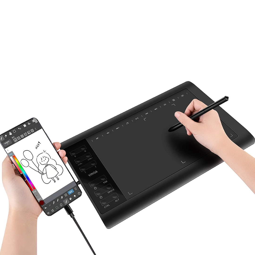 Professional Signature pad Digital Boards USB Graphics Pen Tablet