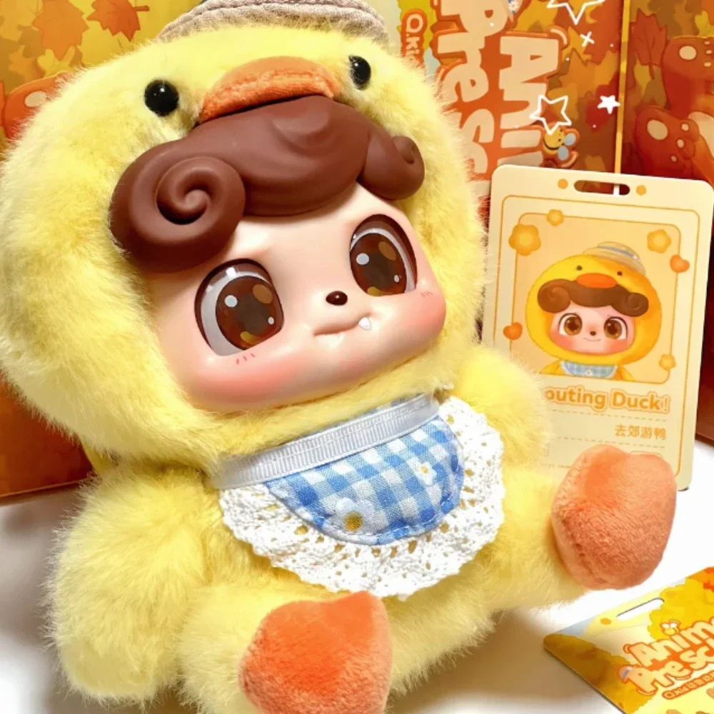 Новая серия Q.Kid Animal Preschool, слепая коробка Kawaii Q Kid, пушистая виниловая коллекция, модель сумки, декор, подвеска, игрушка в подарок для детей, девочек (art.: 3920cd4473add) - 3920cd4473add