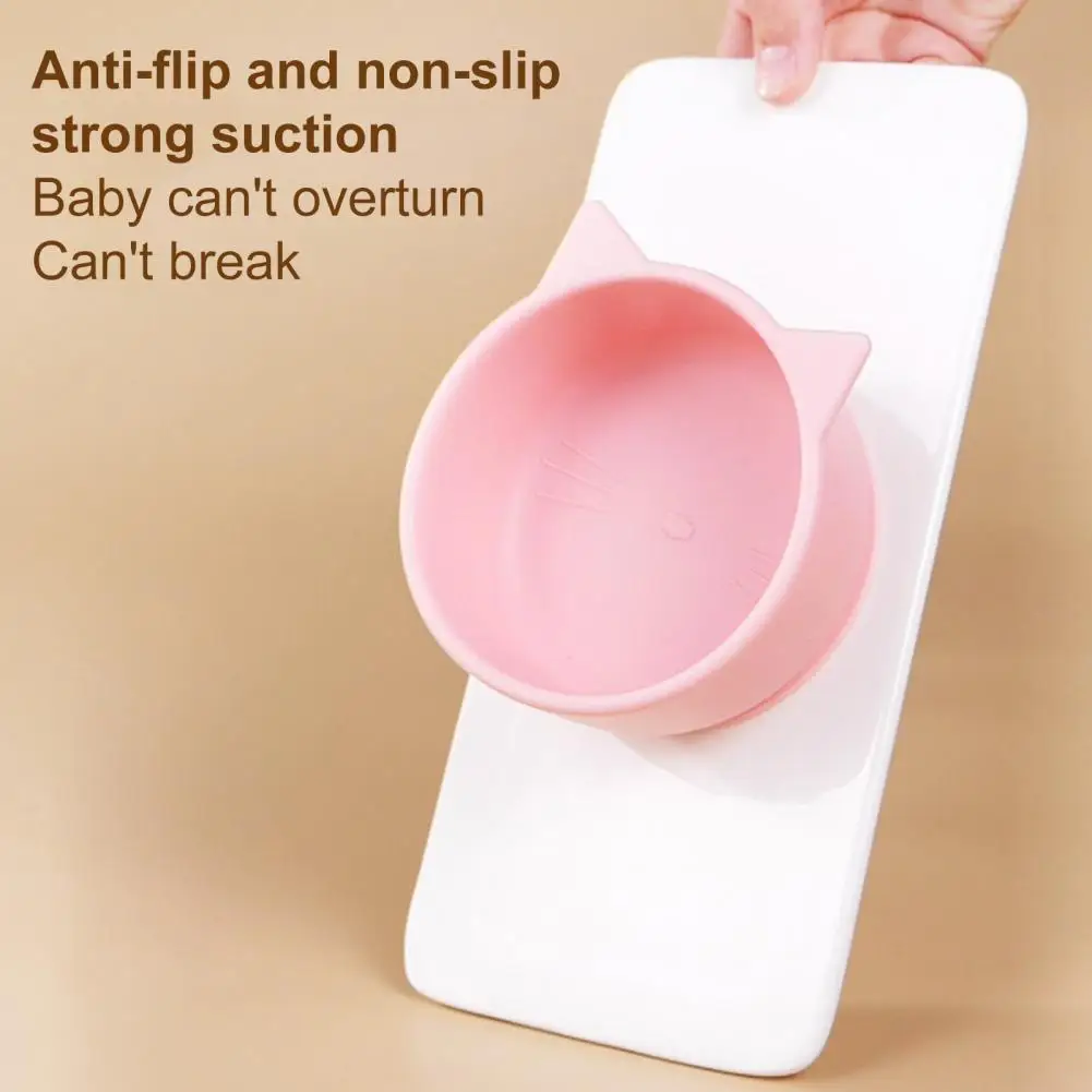 

Милая Удобная Экологически чистая чаша на присоске, Детские аксессуары для столовой, детская посуда, чаша, детские столовые приборы, чаша