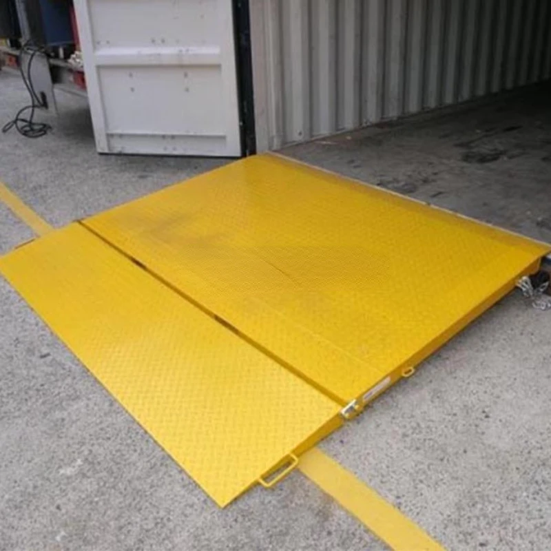 

series container access ramp for forklift manufacturing for 6500kgs