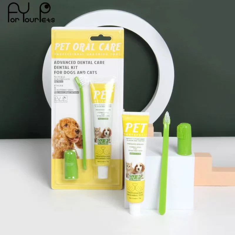 

Комплект для чистки зубной пасты, зубной щетки и щетки для кошек и собак