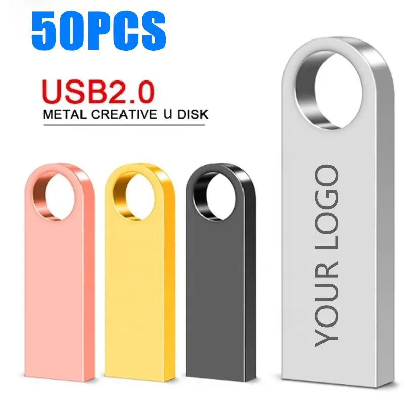 

10PCS/lot Metal 3.0 USB Flash Drive Pendrive 64GB 256GB 512GB USB Sticks Pen Drive 128GB 64GB Memory Stick Free Custom LOGO