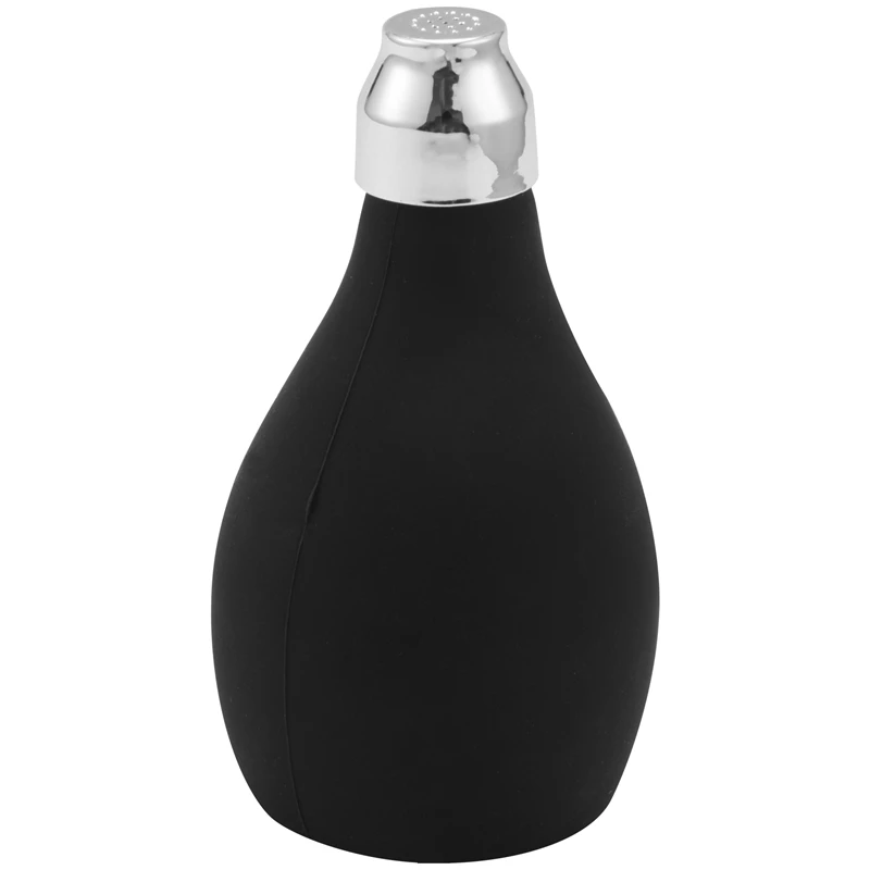 

Powder Spray Bottle, Refillable Silicone Powder Dispenser Empty Powder Container For Barber, Durable Black Powder Sprayer For Lo