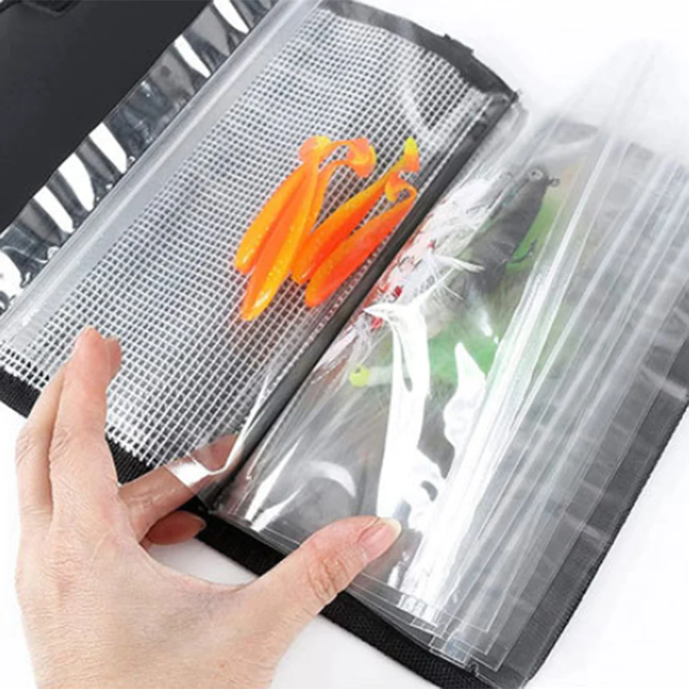 

Organizer Box Fishing Lure Storage Wallet Waterproof Bait Case Fishing Tackle Bag Goods For Fishing Lures Hooks Storager