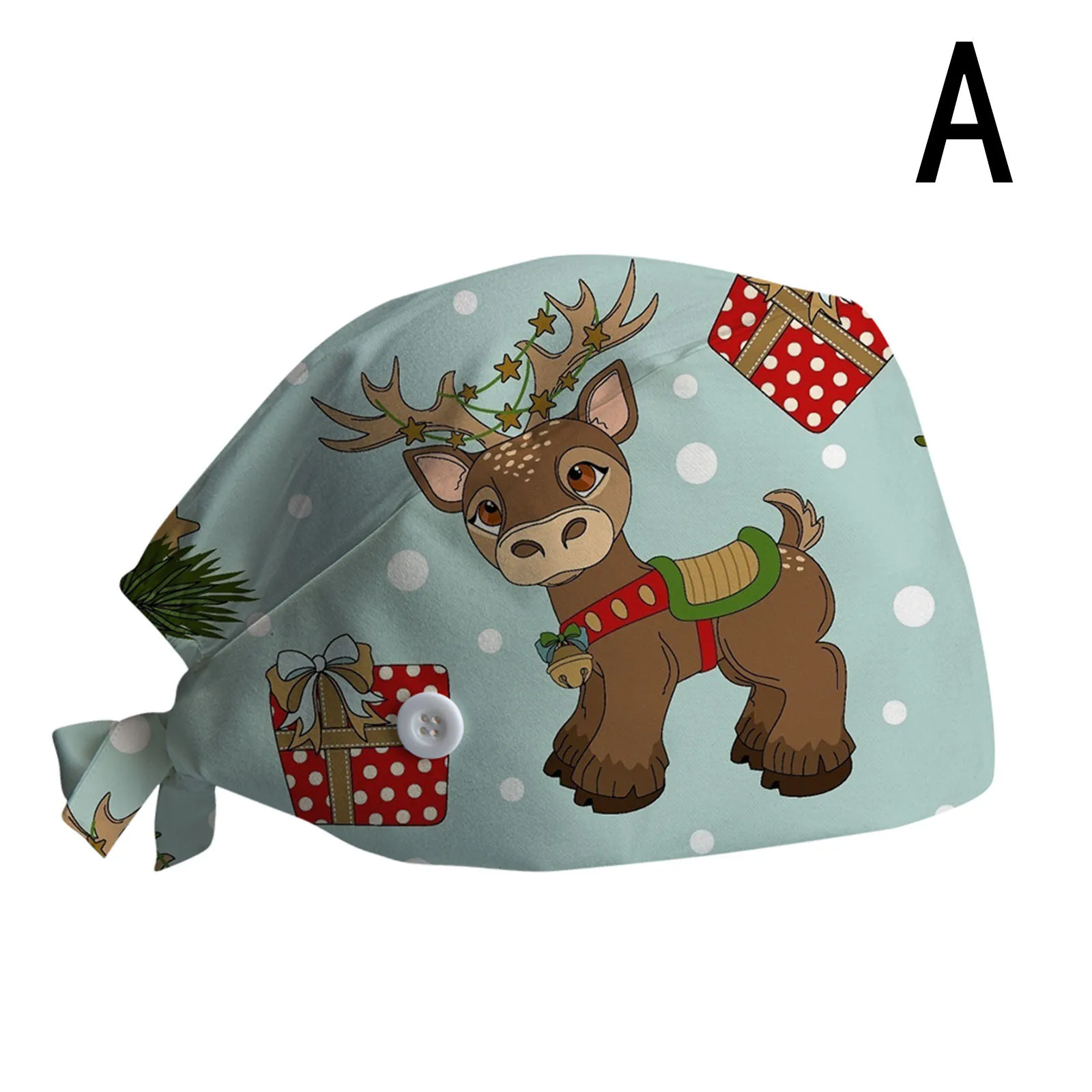 

Hat Women Print Stand-Ear Protection Adjustable Cap Christmas Yashmak Leisure Baseball Caps Girls Baseball Hat