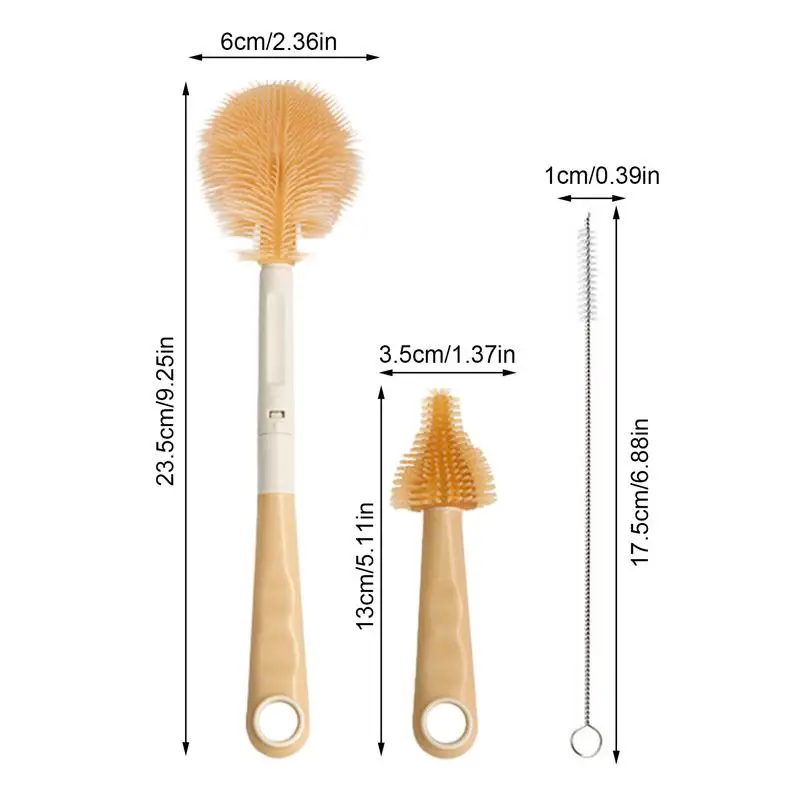 Рисунок 6 - Набор силиконовых щеток для чистки бутылок и чая