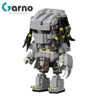 garno aliened predators blood robot building blocks set war movie model constructor bricks educational diy toy for children gift