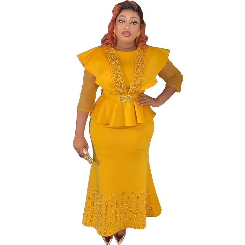 Комплект из 2 предметов с юбкой Abaya мусульманский стиль мусульманские длинные